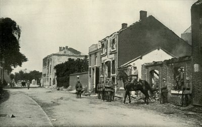 Visé i tyskernes hænder, 1919. af Unbekannt