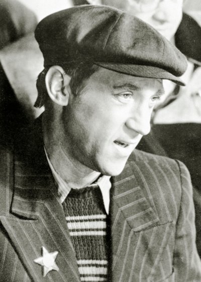 Vladimir Vysotsky, russisk sanger, digter og skuespiller, 1979 af Unbekannt