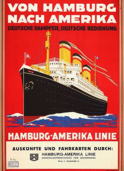 Fra Hamborg til Amerika. Østrig, Graz, 1938-1939 (J. Weiner, Wien) af Unbekannt