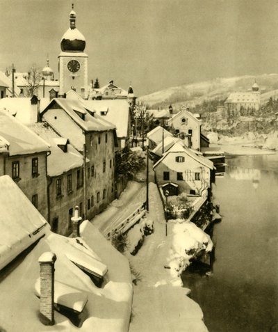 Waidhofen an der Ybbs, Nedre Østrig, c1935. af Unbekannt