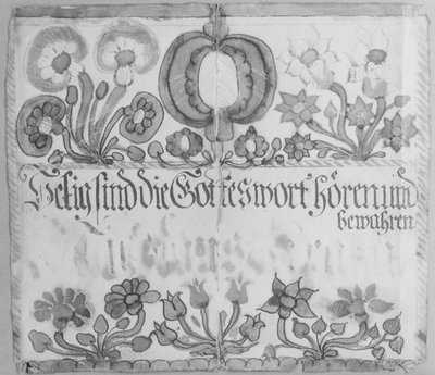 Vægtekst, ca. 1785. af Unbekannt