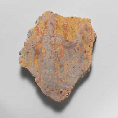 Vægmaleri fragment, 1. århundrede e.Kr. af Unbekannt