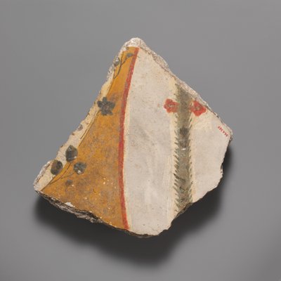 Vægmaleri fragment, 1. århundrede e.Kr. af Unbekannt