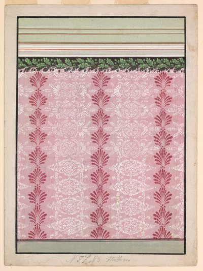 Tapet Design af Unbekannt