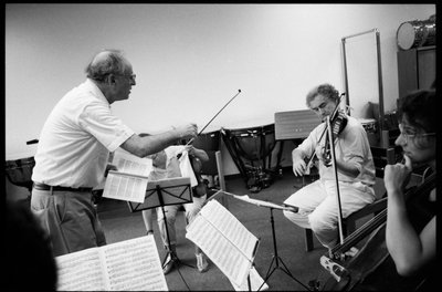 Walter Levin - masterclass på Mozarteum af Unbekannt