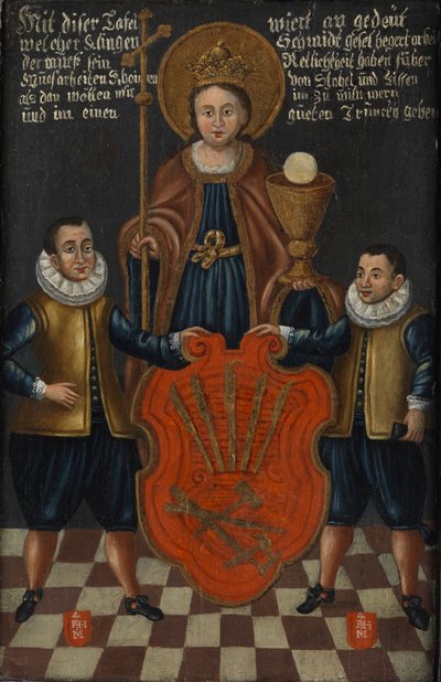 Våbenskjold og vedtægter for klingsmeden af Unbekannt