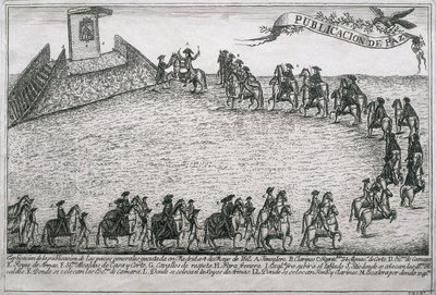 Appelsinkrigen, gravering af Unbekannt