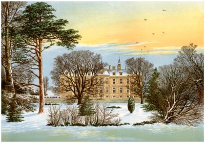 Warter Priory, nær Pocklington, Yorkshire, hjemsted for familien Wilson, c1880 af Unbekannt