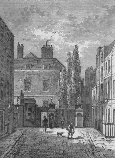 Warwick House, Westminster, London, um 1810 1878 von Unbekannt