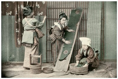 Vaske kimonoer, Japan, 1904 af Unbekannt