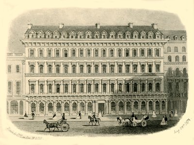 Washington Hotel, Liverpool, 1874. af Unbekannt