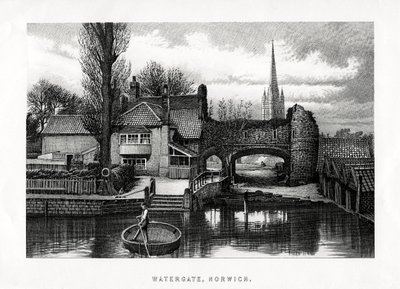 Watergate, Norwich, 1896 af Unbekannt