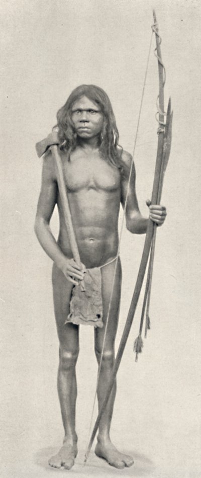 Bryllup med bue, pile og økse, 1926 af Unbekannt