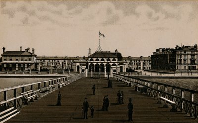 Wellington Pier, c1880. af Unbekannt