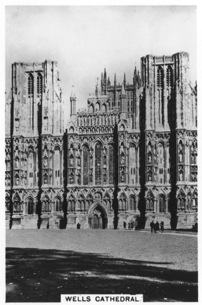 Wells Cathedral, Wells, Somerset, England, 1936 af Unbekannt