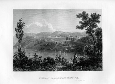 West Point Military School, New York, 1855 af Unbekannt
