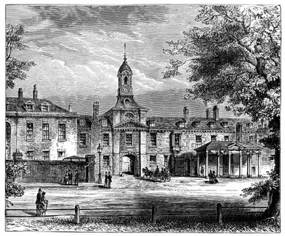 Vestfronten af Kensington Palace, London, 1900 af Unbekannt