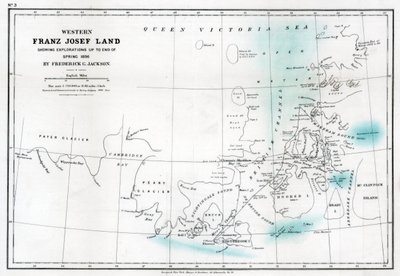 Vestlige Franz Josef Land, 1896 1899 af Unbekannt