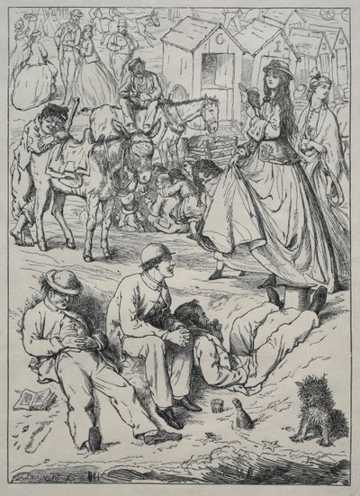 Hvad vi gjorde ved havet - ingenting, 1862. af Unbekannt