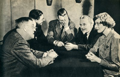 Hvilket spørgsmål! The Brains Trust i oversøisk session med Donald McCullough, 1942. af Unbekannt