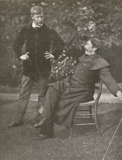 Whistler og Menpes, c1885, 1904. af Unbekannt