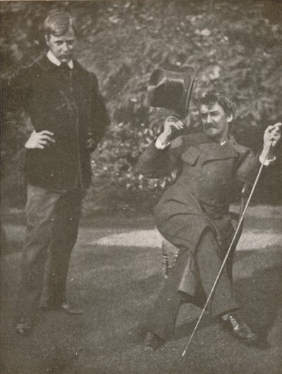 Whistler og Menpes, c1885, 1904. af Unbekannt