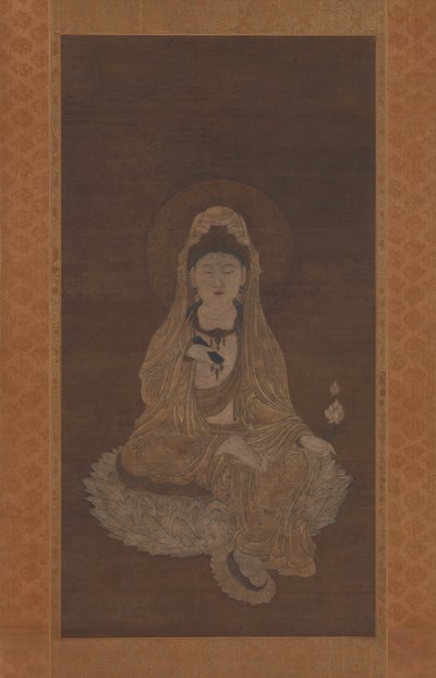 Kannon med hvid kappe, 1200-tallet. af Unbekannt