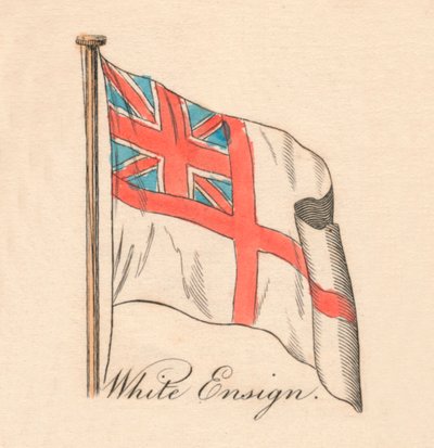 Hvid Fenrik, 1838 af Unbekannt