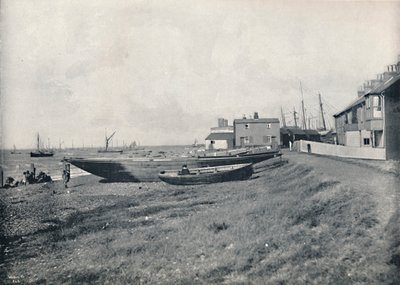 Whitstable - The West Beach, 1895 af Unbekannt