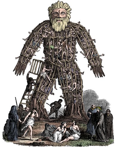 Flettet mand, 1. århundrede e.Kr., 1832 af Unbekannt