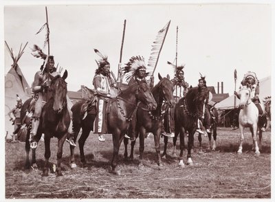 Wild West show, c 1905 af Unbekannt