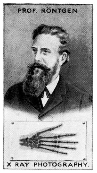 Wilhelm Conrad Roentgen, tysk fysiker, c1924 af Unbekannt