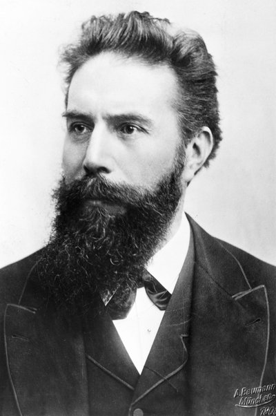 Wilhelm Conrad Röntgen, tysk fysiker, ca. 1900 af Unbekannt