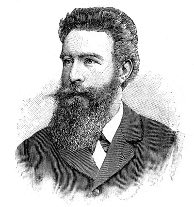 Wilhelm Konrad von Rontgen, tysk fysiker, 1902. af Unbekannt