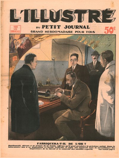 Vil han lave guld, 1932. af Unbekannt