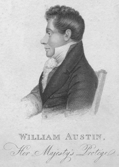 William Austin, Her Majestys Protege, c1820. af Unbekannt