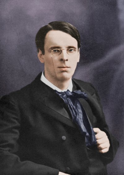 William Butler Yeats, irsk digter og dramatiker, omkring 1900-tallet af Unbekannt