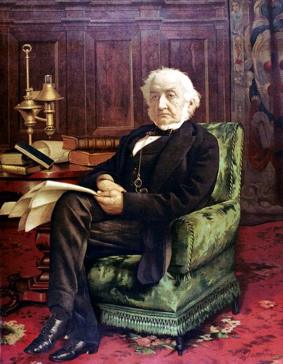 William Ewart Gladstone 1809-1898, britisk liberal statsmand, c1890 af Unbekannt