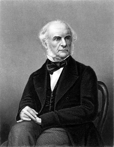 William Ewart Gladstone 1809-1898, britisk liberal statsmand, c1870 af Unbekannt