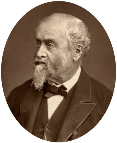 William Harrison Ainsworth, forfatter, 1881 af Unbekannt