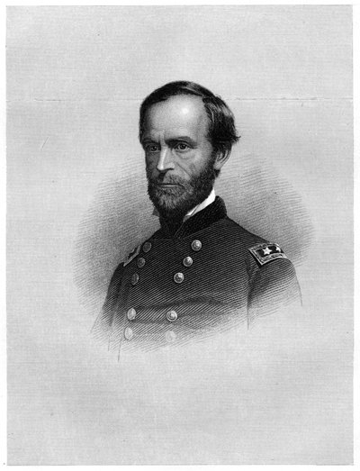 William Tecumseh Sherman, amerikansk soldat, forretningsmand, pædagog og forfatter, 1872 af Unbekannt
