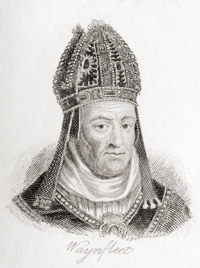 William Waynflete født William Patten, ca. 1398 - 1486. af Unbekannt