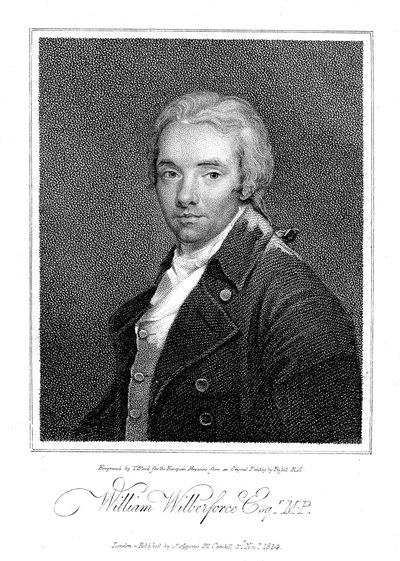 William Wilberforce, engelsk filantrop og anti-slaveri-forkæmper, 1814 af Unbekannt