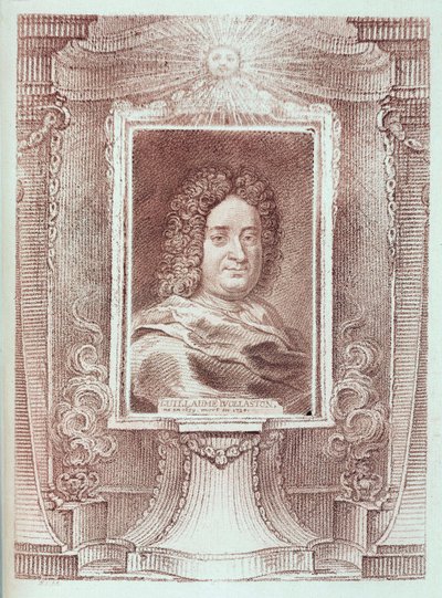 William Wollaston, engelsk filosof, ca. 1700 af Unbekannt