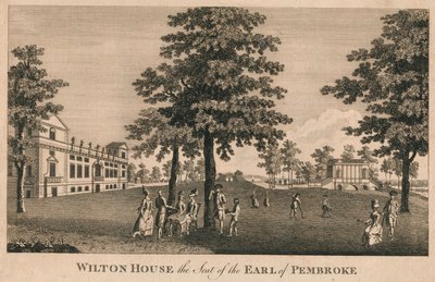 Wilton House, sæde for jarlen af Pembroke, 1779. af Unbekannt