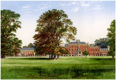 Wimpole Hall, Cambridgeshire, hjemsted for jarlen af Hardwicke, c1880 af Unbekannt