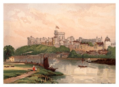 Windsor Castle, 1880 af Unbekannt