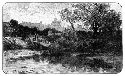 Windsor Castle, Berkshire, 1900 af Unbekannt