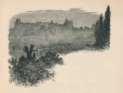 Windsor Castle fra Home Park, 1895 af Unbekannt