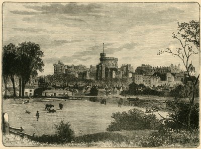 Windsor, fra Brocas, 1898. af Unbekannt